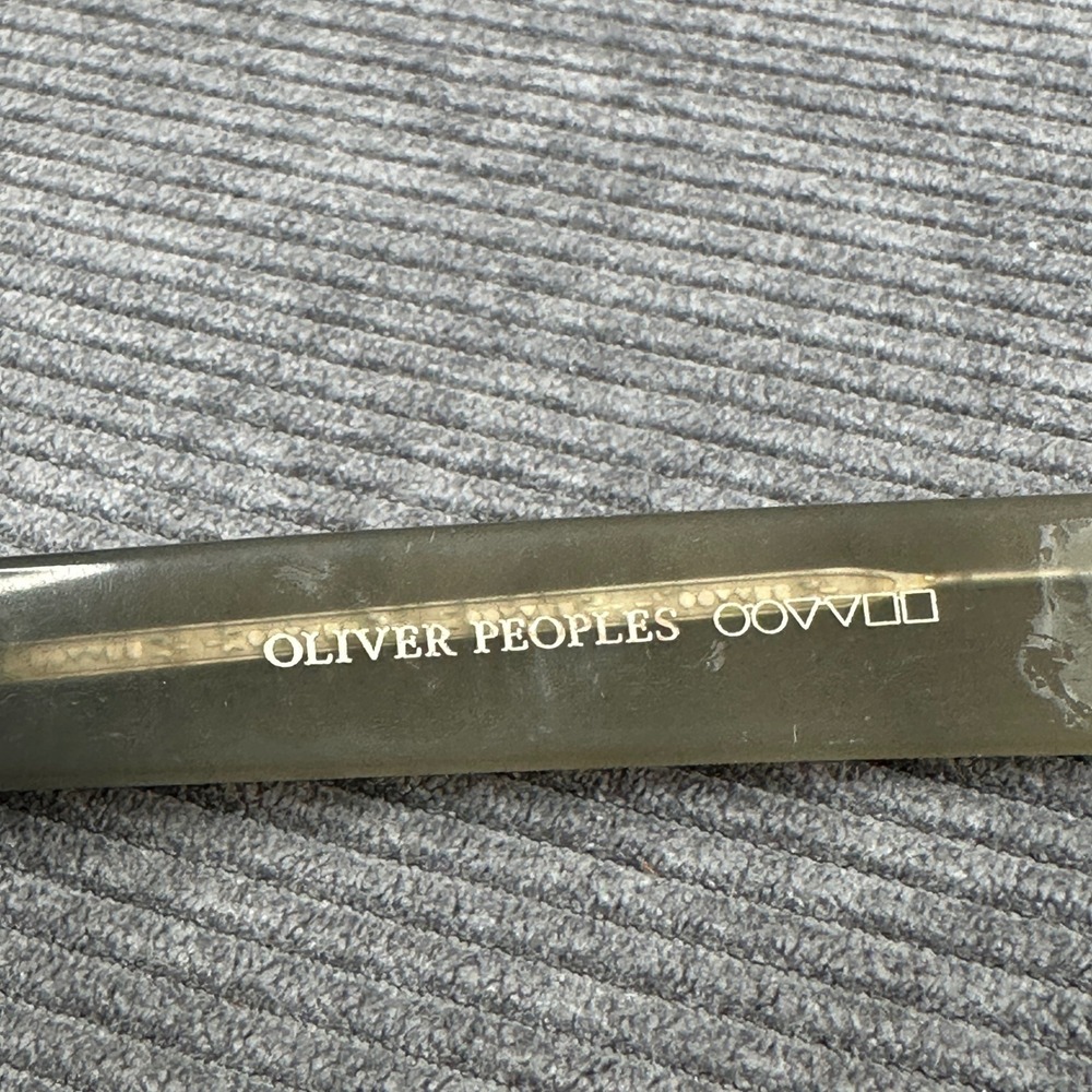 Oliver Peoples Cat Eye Glasses Frames Translucent Taupe Hand Crafted Italy‎ - Picture 11 of 14